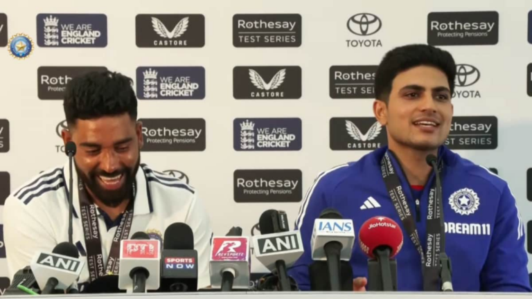 ‘Jab Tak Maine Bola…’: Shubman Gill’s Hilarious Mohammed Siraj Story From Oval | Cricket News