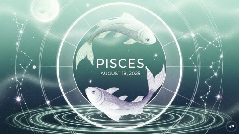 Pisces Horoscope Today, August 18, 2025 | Astrology News