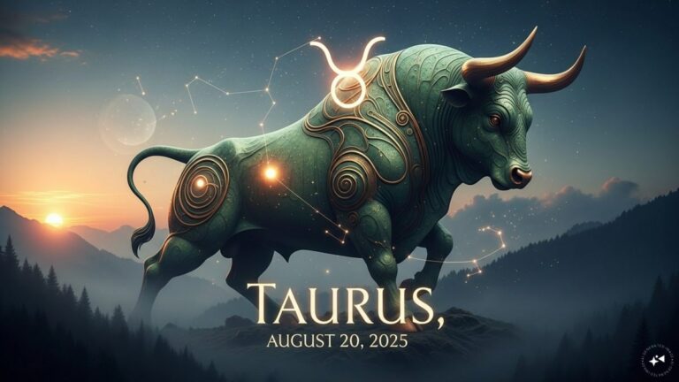 Taurus Horoscope Today, August 20, 2025 | Astrology News