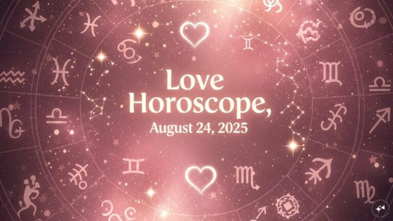 Love Horoscope Today, August 24, 2025 | Astrology News