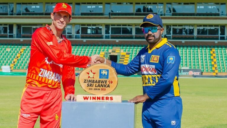 Zimbabwe Vs Sri Lanka Live Score 1st ODI: Follow Full Scorecard And Match Action From Harare