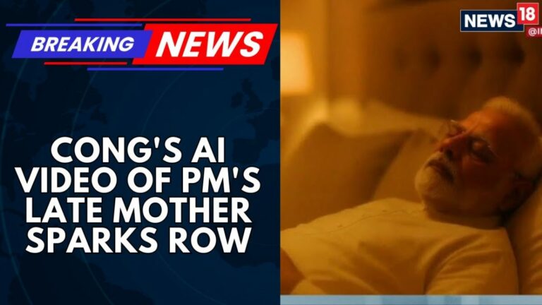 BJP: Congress Has Insulted PM Modi's Late Mother | BJP Fumes Over Congress's Ai Video Of Pm Mother