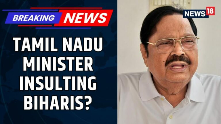 "Tamil Nadu Is Not Bihar": DMK Leader Durai Murugan Stokes Controversy Over Proposition Of SIR