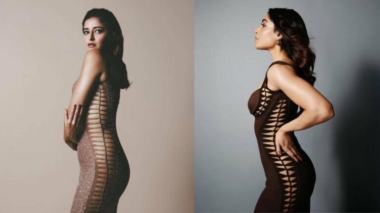 Ananya Panday, Samantha Ruth Prabhu Shine in Kresha Bajaj Cutout Gowns