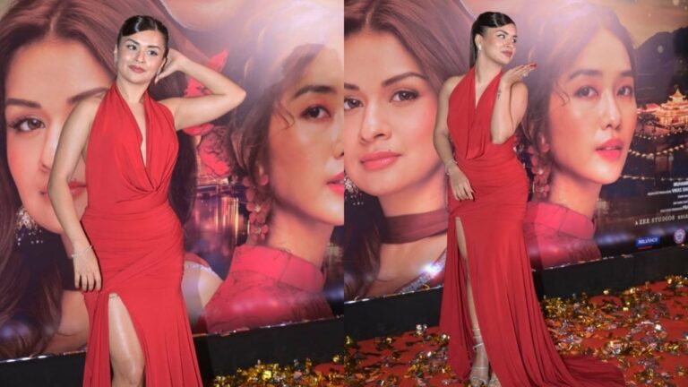 Sexy Avneet Kaur Turns Up The Heat In A Fiery Red Backless Gown At Love In Vietnam Premiere | Bollywood News