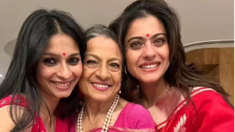 Kajol And Family’s All-White Outing Proves Style Runs In The Blood | Bollywood News