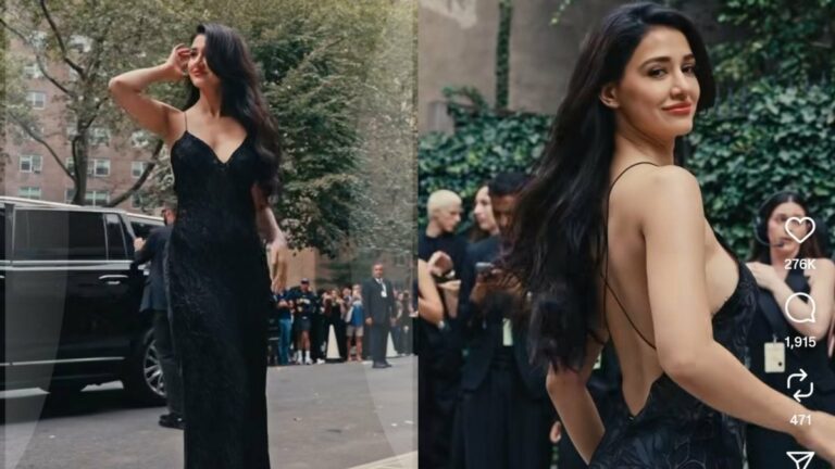 Disha Patani Stuns In Sexy Backless Slip Dress At New York Fashion Week 2025 | WATCH | Bollywood News