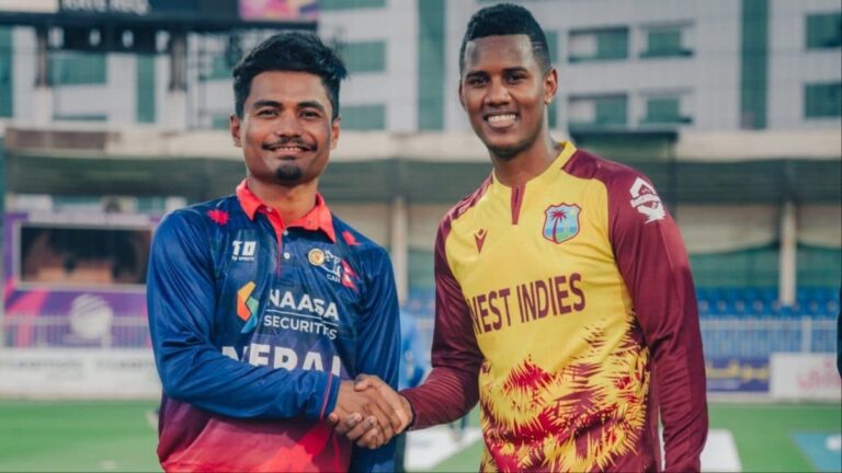 Nepal Vs West Indies Live Cricket Score, 3rd T20I: Follow Scorecard And Match Action From Sharjah