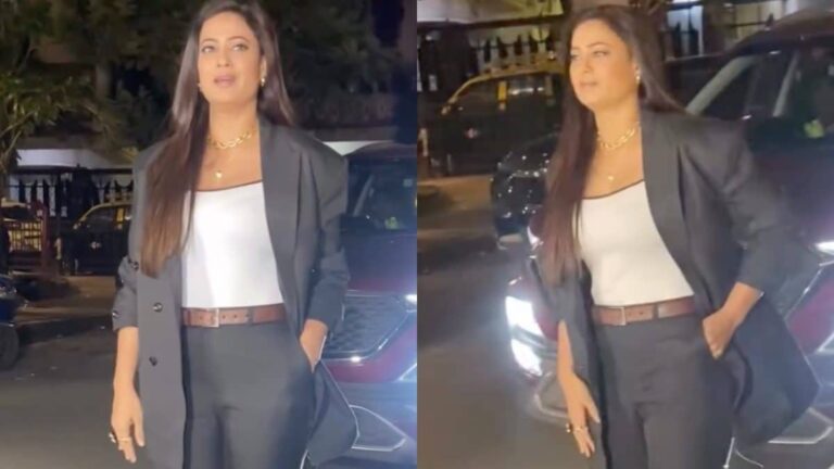 Shweta Tiwari Gives Major Boss Lady Vibes In Chic Pantsuit; Fans Hail Her Fitness At 44 | Bollywood News