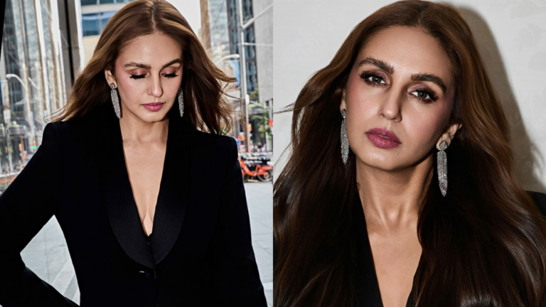 Huma Qureshi Pays Tribute To Giorgio Armani In Stunning Pantsuit; Fans Laud Her Transformation | Bollywood News