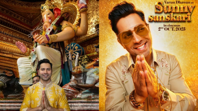 Varun Dhawan Visits Lalbaugcha Raja Ahead Of Sunny Sanskari Ki Tulsi Kumari Release | Photo | Bollywood News
