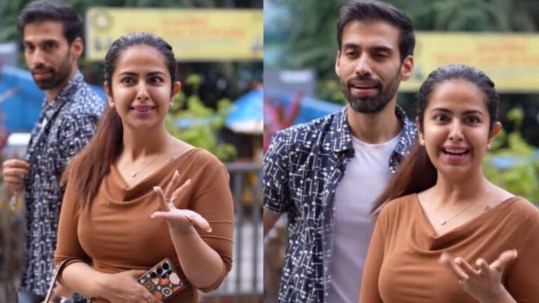 Avika Gor’s Reaction As Paparazzi Spot Her Off-Guard With Fiance Milind Chandwani Is Pure Gold | Television News