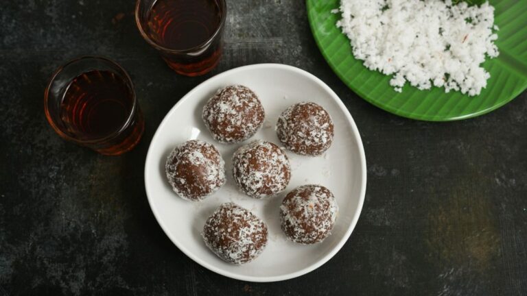 Make This Chocolate Coconut Laddoo Recipe With Just 4 Ingredients