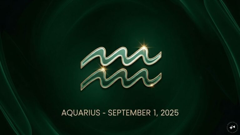 Aquarius Horoscope Today, September 1, 2025 | Astrology News