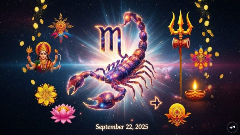 Scorpio Horoscope Today, September 22, 2025 | Astrology News