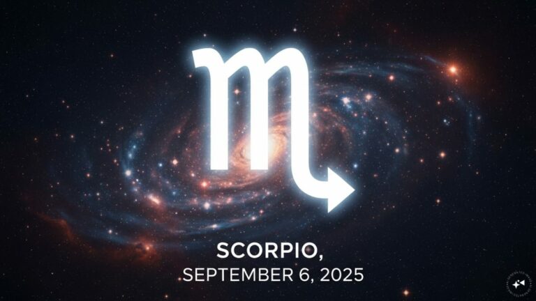 Scorpio Horoscope Today, September 6, 2025 | Astrology News