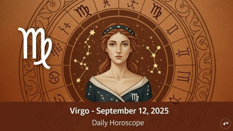 Virgo Horoscope Today, September 12, 2025 | Astrology News