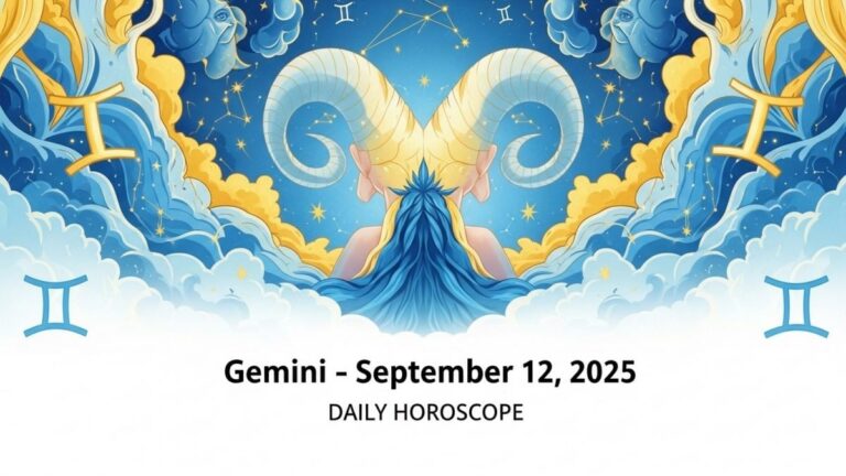 Gemini Horoscope Today, September 12, 2025 | Astrology News