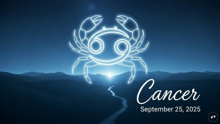 Cancer Horoscope Today, September 25, 2025 | Astrology News