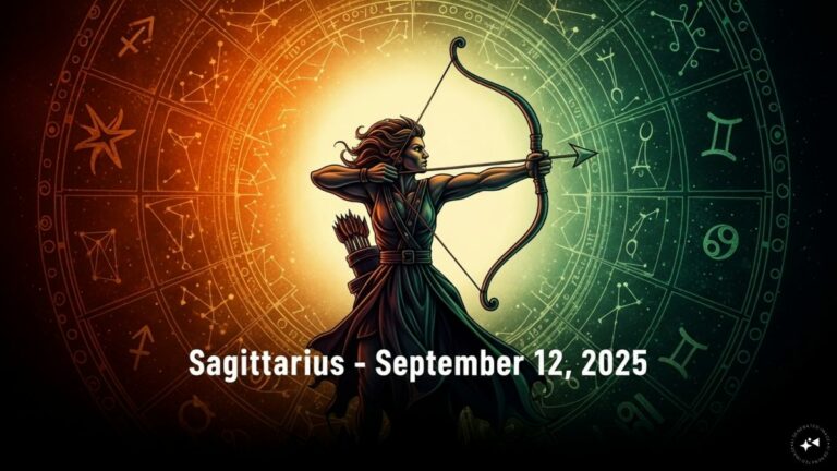 Sagittarius Horoscope Today, September 12, 2025 | Astrology News