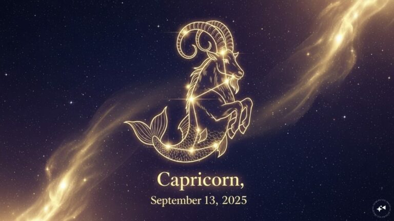 Capricorn Horoscope Today, September 13, 2025 | Astrology News