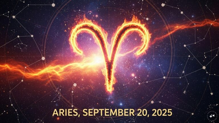 Aries Horoscope Today, September 20, 2025 | Astrology News