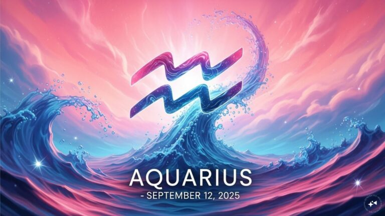 Aquarius Horoscope Today, September 12, 2025 | Astrology News
