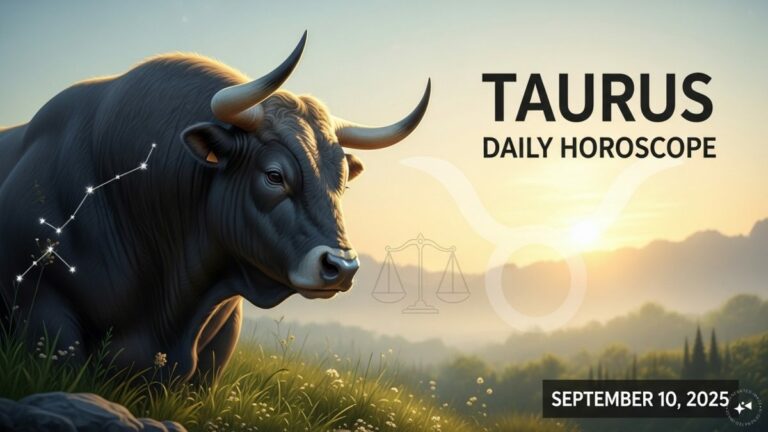 Taurus Horoscope Today, September 10, 2025 | Astrology News
