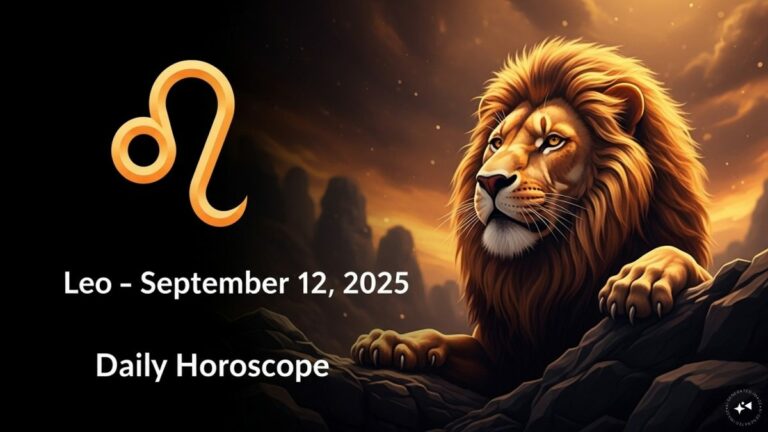 Leo Horoscope Today, September 12, 2025 | Astrology News