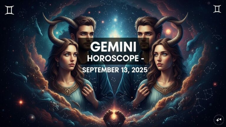 Gemini Horoscope Today, September 13, 2025 | Astrology News