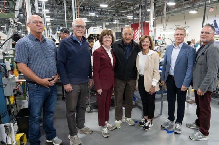 US brand New Balance opens expanded central Maine factory