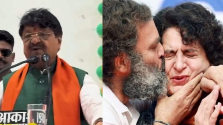 ‘Kiss Their Sisters…’: Row Over BJP’s Kailash Vijayvargiya Remark On Rahul-Priyanka Gandhi Bond | Politics News