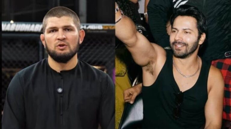 Did UFC Champion Khabib Nurmagomedov Deny Selfie To Varun Dhawan? Awkward Video Goes Viral | Bollywood News
