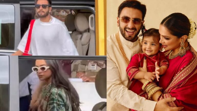 Ranveer Singh-Deepika Padukone Skip Posing For Paparazzi In FIRST Appearance After Revealing Baby Dua’s Face | Bollywood News