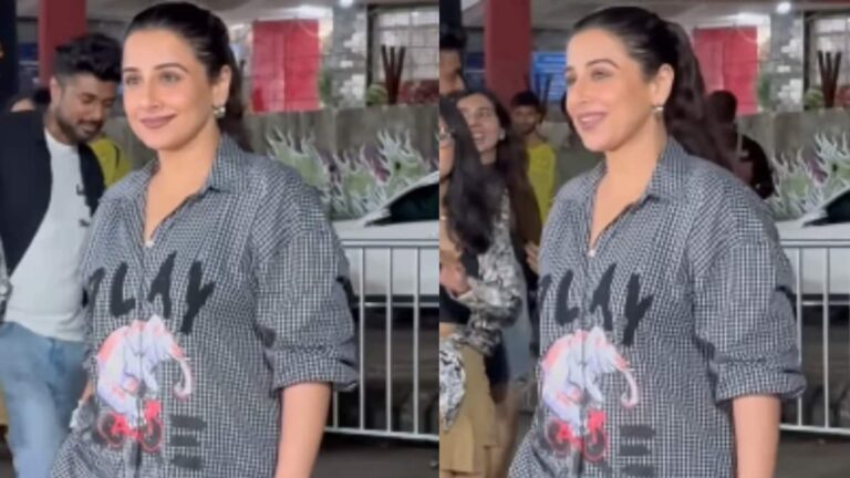 Vidya Balan Is All Excited As She Attends Enrique Iglesias’s Concert In Mumbai | Bollywood News