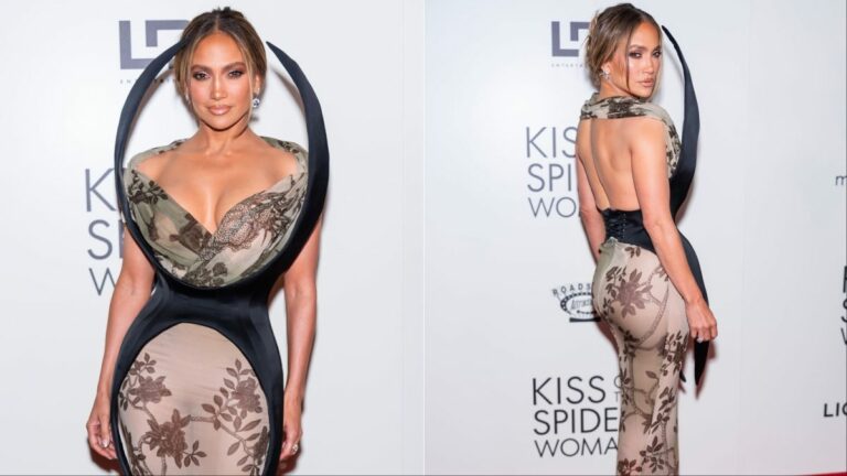 Jennifer Lopez’s Spider-Inspired Gown Stuns Kiss Of The Spider Woman Premiere | Lifestyle News