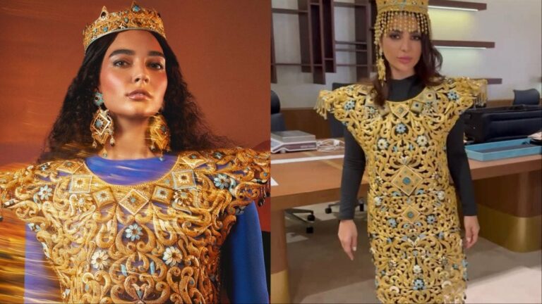 Dubai Unveils Rs 9.65 Crore, 10.5-Kilo Gold Dress Adorned With Diamonds And Rubies | Fashion News