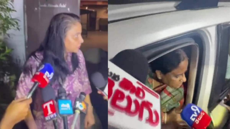 High Drama At Telangana Minister’s Residence After Police Try To Arrest Aide | India News