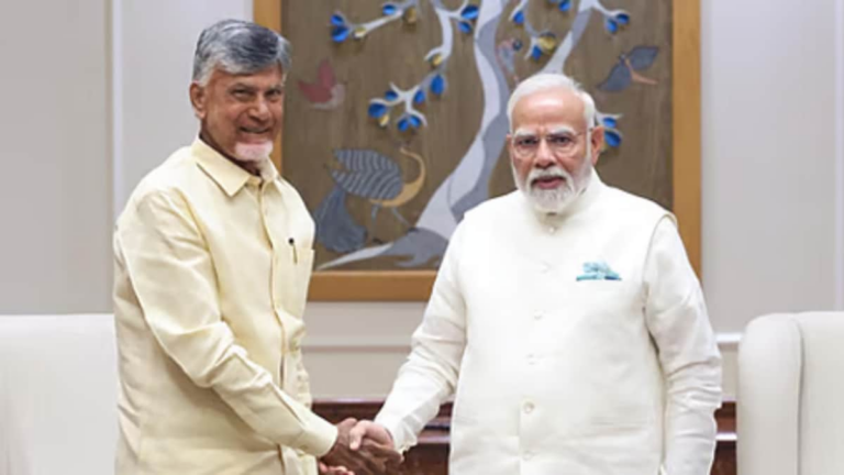 PM Modi Congratulates Chandrababu Naidu On Completing 15 Years As Andhra CM | India News