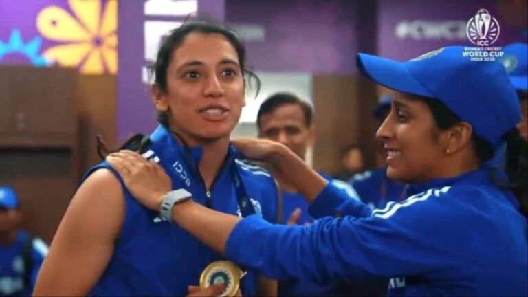 ‘2.5 Saal Mein Pehli Baar’: Smriti Mandhana’s Reaction After Winning Fielding Medal Goes Viral | Watch | Cricket News