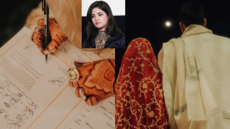 Dangal Actress Zaira Wasim Gets Married, Shares First Pictures From Her Nikaah | Bollywood News