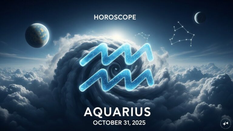 Aquarius Horoscope Today, October 31, 2025 | Astrology News