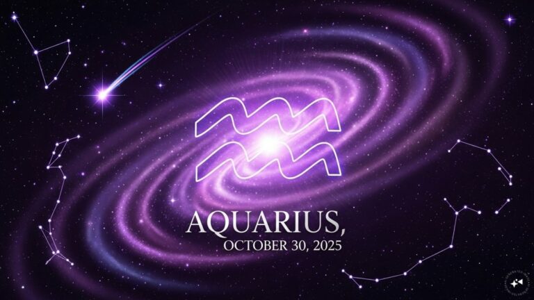 Aquarius Horoscope Today, October 30, 2025 | Astrology News