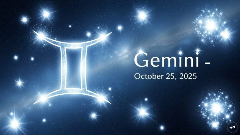 Gemini Horoscope Today, October 25, 2025 | Astrology News