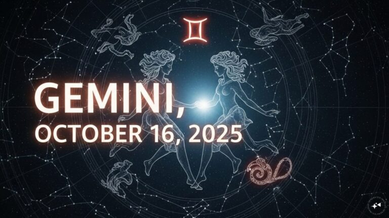 Gemini Horoscope Today, October 16, 2025 | Astrology News