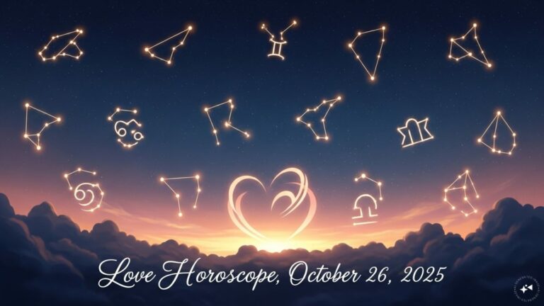 Love Horoscope Today, October 26, 2025 | Astrology News