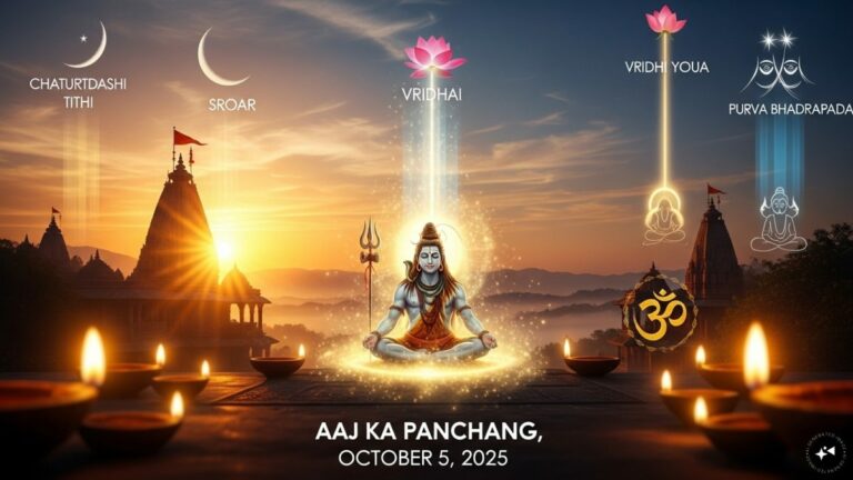 Aaj Ka Panchang, October 5, 2025: Tithi, Vrat, Shubh Muhurat & Rahu Kaal Today | Astrology News
