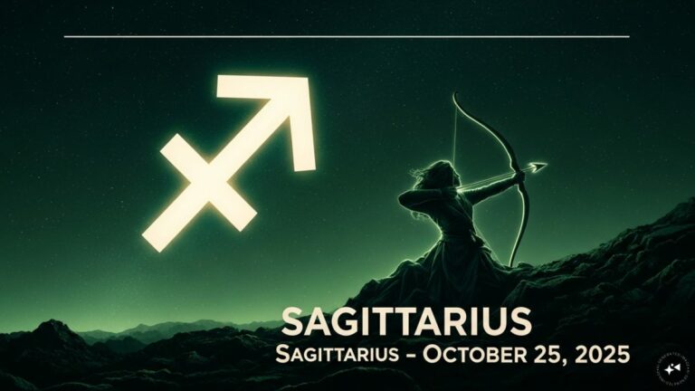 Sagittarius Horoscope Today, October 25, 2025 | Astrology News
