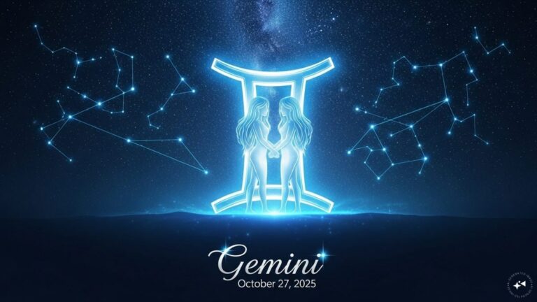 Gemini Horoscope Today, October 27, 2025 | Astrology News