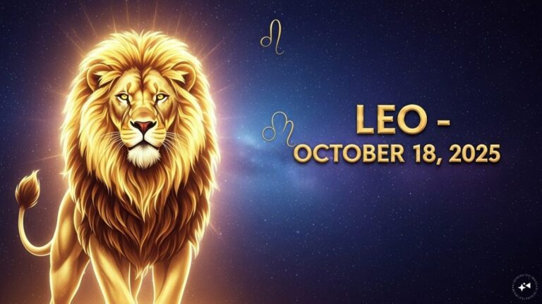 Leo Horoscope Today, October 18, 2025 | Astrology News